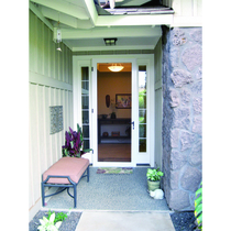 After: Installed Security Screen Door