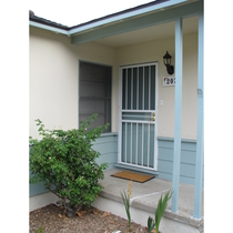 Before: Door & Window Security Screen Installation