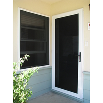 After: Door & Window Security Screen Installation